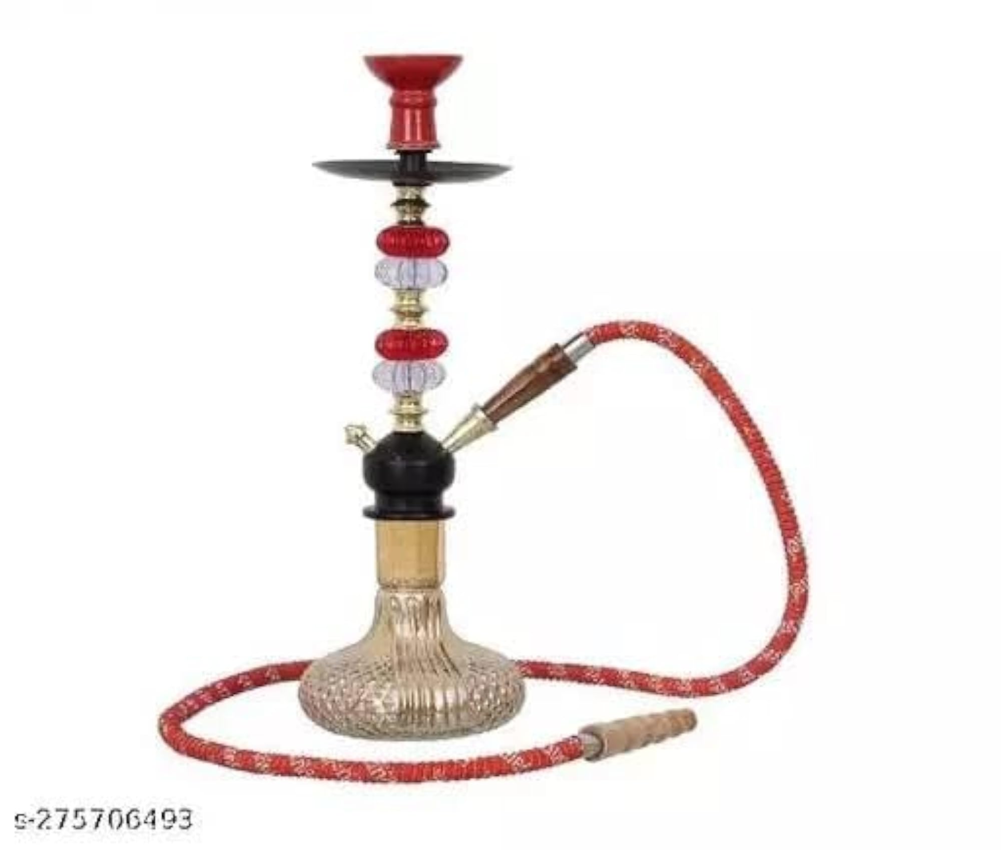 Glass Hookah with Durable Glass Base