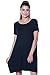 A+D Womens Short Sleeve Knit Dress W/ Side Pockets (S-3X)