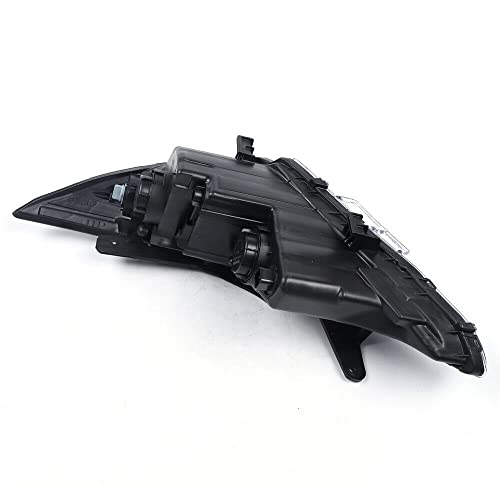 Ririsir Headlight For Sonata 2011 2012 2013 2014 Front Passenger Side Factory Halogen H1 High Beam H7 Lower Beam Headlamp Accessory Left + Right Housing Replacement #TOP6