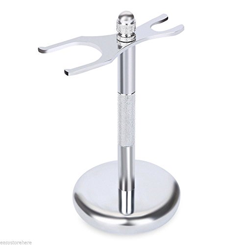 Quici maquinilla de afeitar y cepillo soporte, Deluxe  Hombres De Acero Inoxidable Brocha de afeitar soporte para maquinilla de afeitar y cepillo organización de baño Home Decor