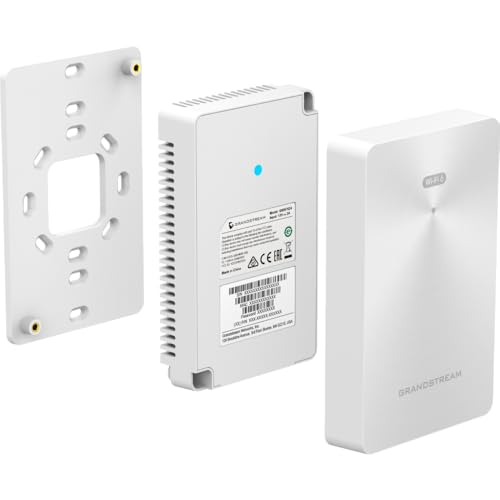 Image of Grandstream GWN7661E | in-Wall AX3000 Wi-Fi 6 Access Point | Power Adapter Not Included