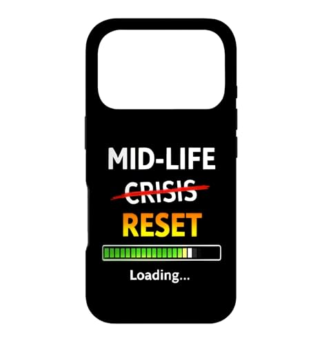 Midlife Reset Loading Bar �ʔ���40�΂̒a���� �X�}�z�P�[�X iPhone 17 Pro �p