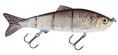 Real Fish 6" Summer Dancer Multi Jointed Swimbait Bass Fishing Bait Hard Lure