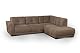 Ecksofa Cavadore Modeo Schlafsofa mit Federkern und Ottomanen