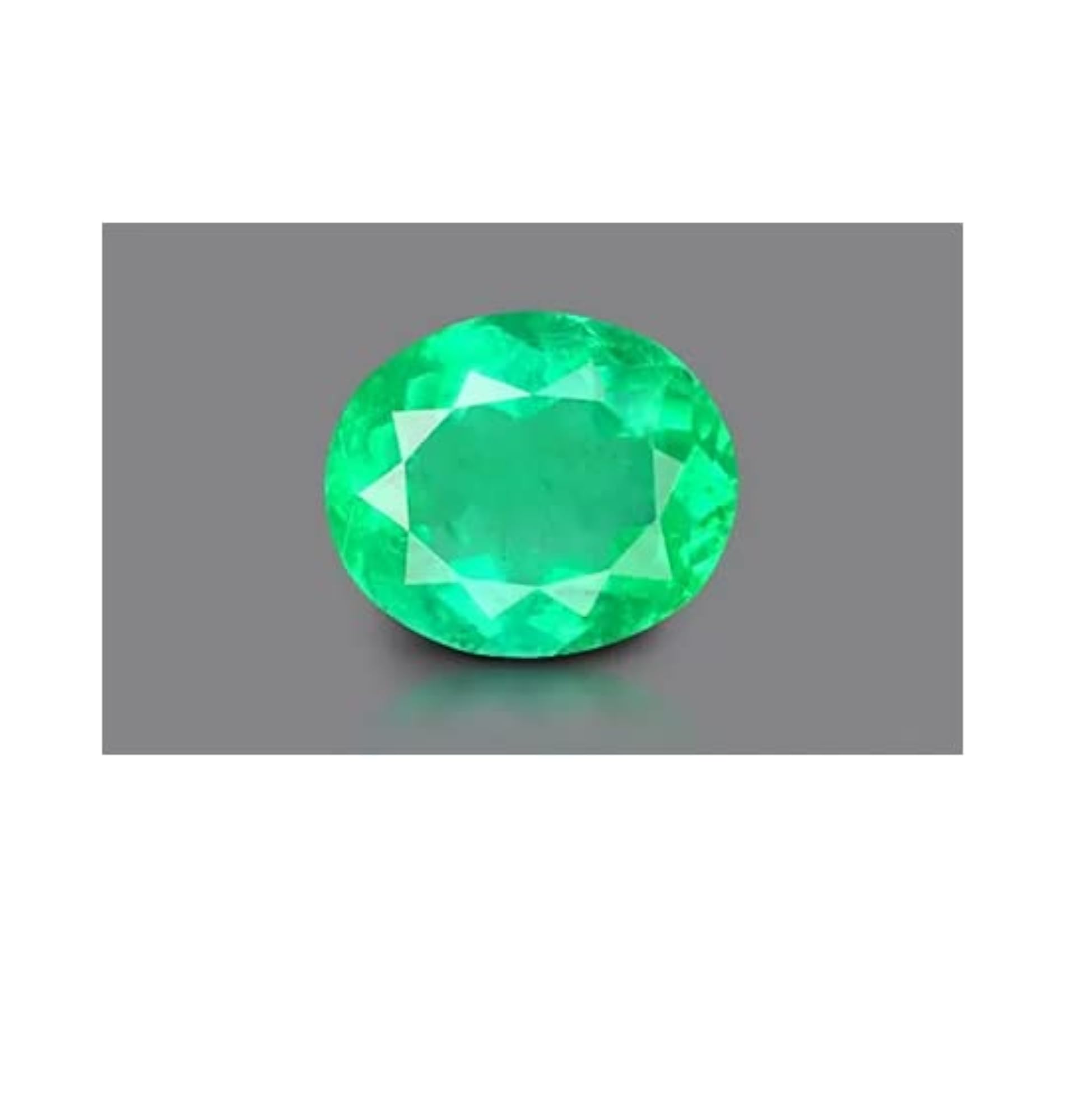 Colombian Emerald Gemstone, Certified 5.25 Carat