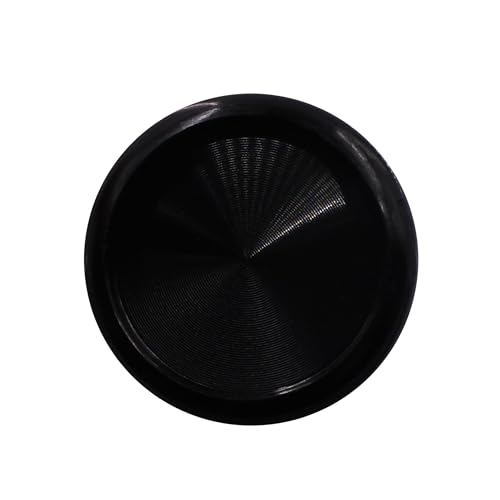 Disques d'extension en métal noirs 1,8 cm pour carnet à anneaux champignon