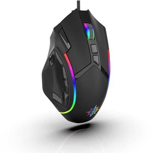 INCA IMG-351 Empouse RGB Macro Keys Souris de Jeu Professionnelle