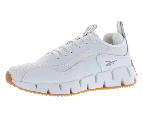 Reebok Zig Dynamica Womens Shoes Size 11, Color: Natural/Light Grey