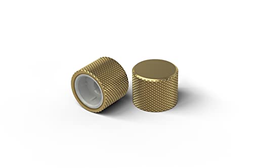Rotary Knob for GMMK PRO and Numpad - 8 Colors - Glorious Gaming - For Custom 75% Keyboard and Swappable Mechanical Keyboards - Easy Install - Elegant Aluminum Design (Gold)