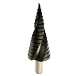STROTON Metric M35 Cobalt Step Drill Bit for Stainless Steel and Hard Metal (4-32mm/15 steps)