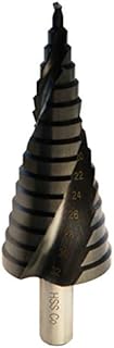 STROTON 4-32mm Metric 6% Cobalt Step Drill Bit for Stainless Steel and Hard Metal (15 Steps)