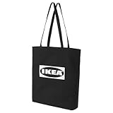 IKEA イケア バッグ ブラック m70608354 EFTERTRADA エフテルトレーダ