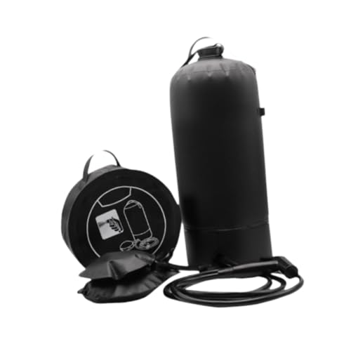 rockible Camping Shower Bag Camp Shower with Storage Lightweight with Hose Bathing Bag 11L for Washing Car Garden Fishing Traveling