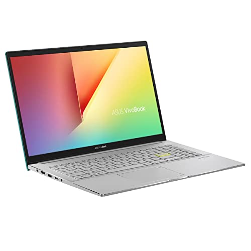 Image of ASUSF ASUS VivoBook S15 S533 Thin and Light Laptop, 15.6 inch FHD Display, Intel Core i5-1135G7 Processor, 8GB DDR4 RAM, 512GB PCIe SSD, Wi-Fi 6, Windows 10 Home, Gaia Green, S533EA-DH51-GN