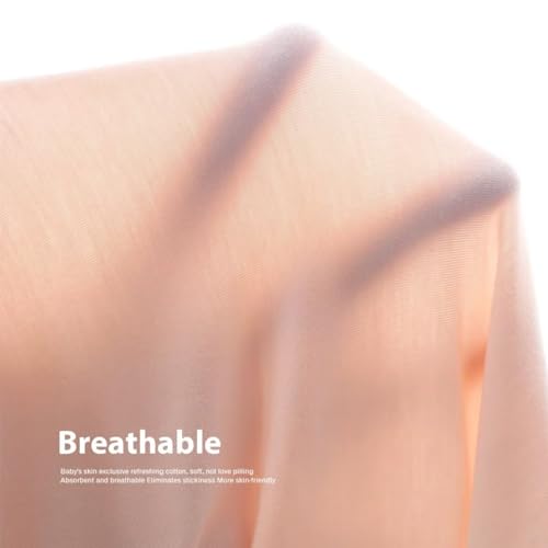 Teach Leanbh Baby Boys Girls Bamboo Viscose Printing Pajamas 2 Way Zipper Short Sleeve Romper Jumpsuit Sleep and Play4