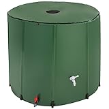 deposito plegable de agua Agujero para la entrada de agua con red para impedir la entrada de hojas, suciedad e insectos