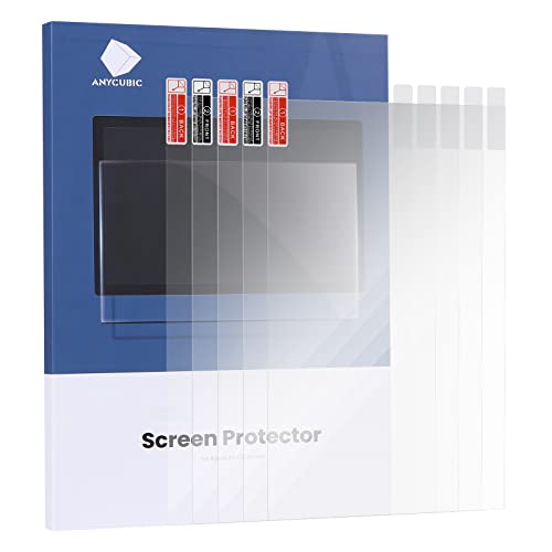 ANYCUBIC Lot de 5 films de protection d'écran LCD de 7,6" Film antirayures/protecteur avec haute transmission de la lumière pour Photon M3 162,5 mm x 100,9 mm Cover
