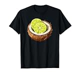 Lime Sitting In A Coconut - Cute Lime Coconut