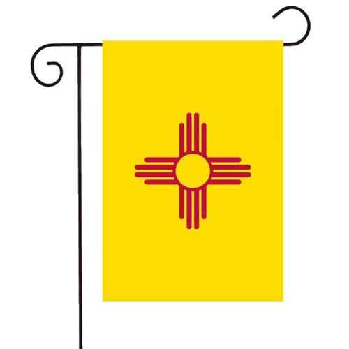 New Mexico Garden Flag 12x18 Double Sided Outdoor-Bandera New Mexico
