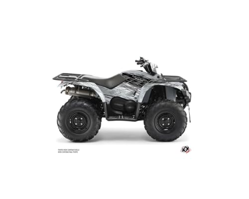 Kit de pegatinas para quad Yamaha Kodiak 450 gris (versiones 2003-2017)