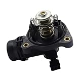 Alojamiento Del Termostato Para E46 E90 De Refrigeración Termostato Del Motor Carcasa Con Brida Del Sensor Refrigerante De Agua 11537510959 11517500597