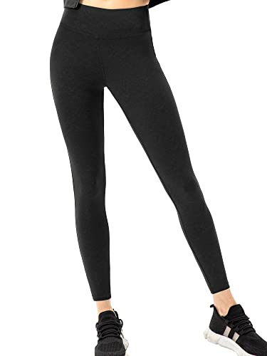 VOOCHIE Leggings esportivas femininas com bolso apertado para treino de corrida de ioga