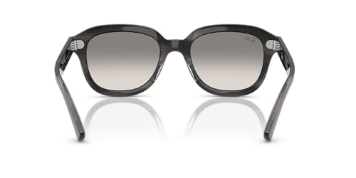 Image of Ray-Ban Unisex Sunglasses Opal Dark Grey Frame, Grey Lenses, 51MM