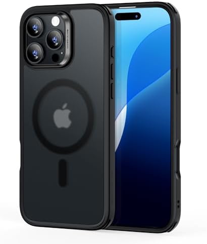 ESR Classic Hybrid for iPhone 16 Pro Max Case, Frosted Black