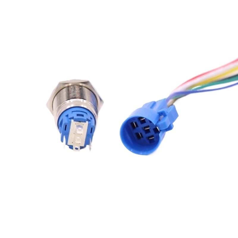 Conector para interruptor metálico de 25mm ideal para simplificar tus conexiones 2
