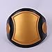 Zxpjkyu Boxing Body Protector Belly Guard, Thickened PU Leather Equipment, Body Guard for Taekwondo Karate Sanda Arts MMA, Gold