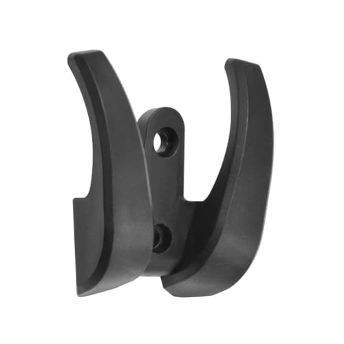 EasyByMall Ganchos dobles de nailon resistente para scooter eléctrico Segway ZT3 Pro, colgador de almacenamiento frontal de doble garra para una fijación segura del artículo