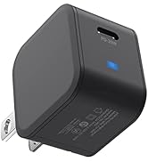 Weduda USB C Wall Charger, 20W Fast Charger with Foldable Plug, Type C Charging Block for iPhone ...