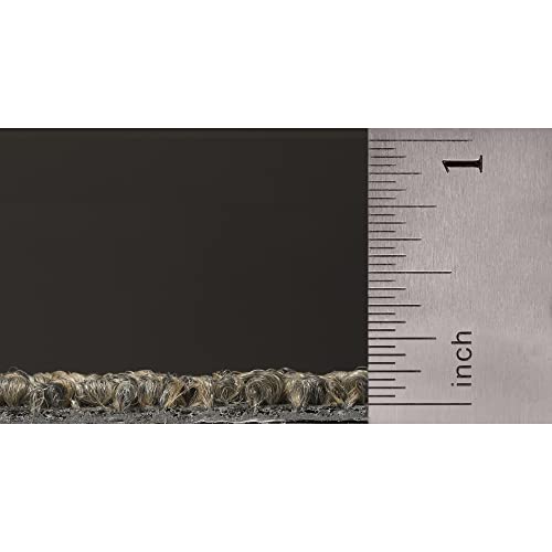 Image of Mohawk Advance 24 inch x 24 inch Berber (Loop pile), 0.11 inch Pile Height, Carpet Tile, Nylon Fiber, Stone Color, (1 Tile)