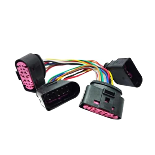 10 Pin 14 Pin Car Connector Harness Plug Headlight Conversion LED Headlight Connector Compatible With 12V Vehicles