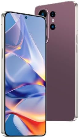 OVIO PYRRHEAN Unlockable Phone, Supports 4G Network, Android-Powered, 6.6-inch Screen, 3GB RAM + 16GB ROM/TF 128GB, Dual SIM, Dual Camera, Suitable for Beginners (131rose Gold)