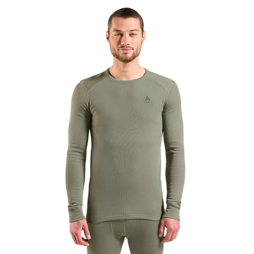 Odlo Hombre Active Warm Eco camiseta de manga larga para esquí y montaña