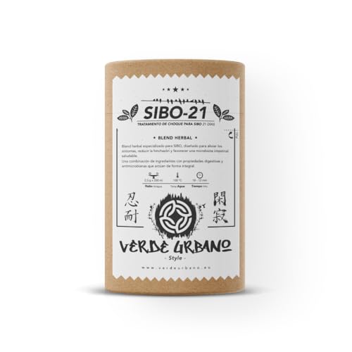 SIBO | SIBO-21 | Tratamiento de choque para SIBO de 21 días | NATURAL | 60 g.
