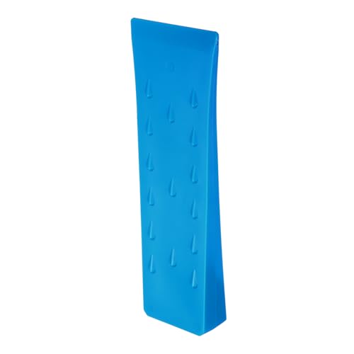 QUARKZMAN Coin Abattage en Plastique 1 Pcs Coin Forestier en Plastique ABS 254 mm pour Bois Coins d'Abattage pour Clé à Chocs Coins d'Abattage Coins d'Arbre Bleu
