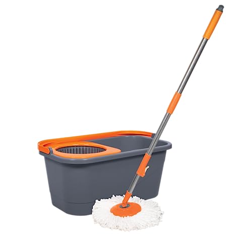 Chakaachak ECO Spin Bucket MOP,Bucket Floor Cleaning, Easy Wheels & Bucket, Floor Cleaning Mop With Bucket, Pocha For Rs. 649 @ 35 %