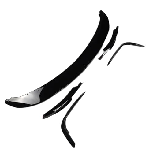 Lèvre de pare-chocs avant gloss black style sportif pour BMW E90 E91 LCI 2009-2012