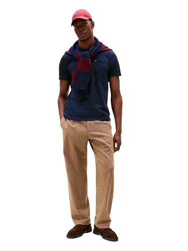 Tommy Hilfiger mens T Shirt Crewneck with Pocket T-Shirt