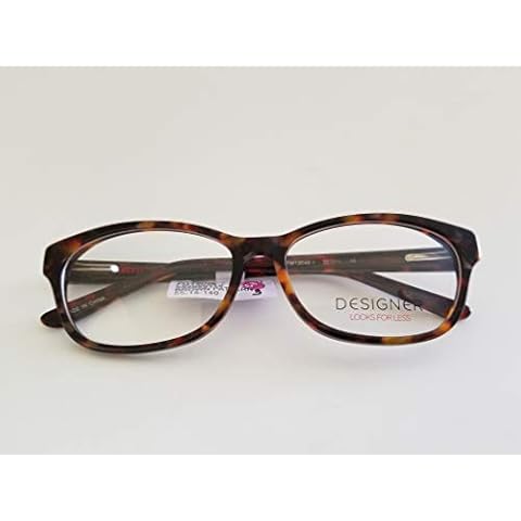 Contour Women's Rx-able Eyeglass Frames, Brown Pattern Cover