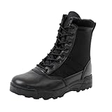 Wygwlg Men's Winter Warm Fur Lined High Top Tactical...