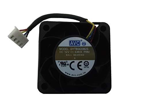 Ventilateur 12V 4 fils de 40 mm avec cadre rigide haute densité
