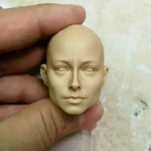 Tête militaire féminine 1/6 à peindre pour projet kitbash