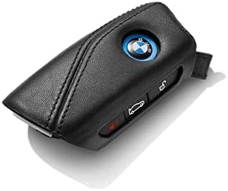 BMW Leather Key Case, Black, One size