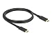 Produktbild Delock USB 3.1 Gen 2 (10 Gbps) Kabel Type-C zu Type-C, E-Marker, Ausgangsstromstärke bis zu 5A 1 Meter