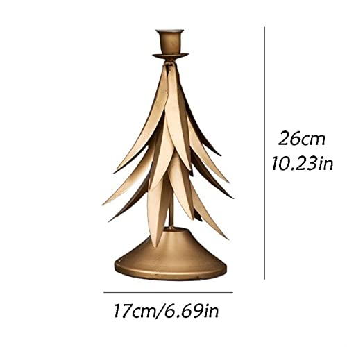 Chandelier en métal stable pour décoration de table sans risque - 3