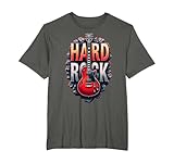 Hard Rock and Rock Hard. I Love Rock 'n Roll. T-Shirt