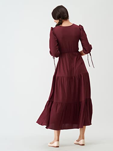 Image of AASK Women Fit and Flare Dress